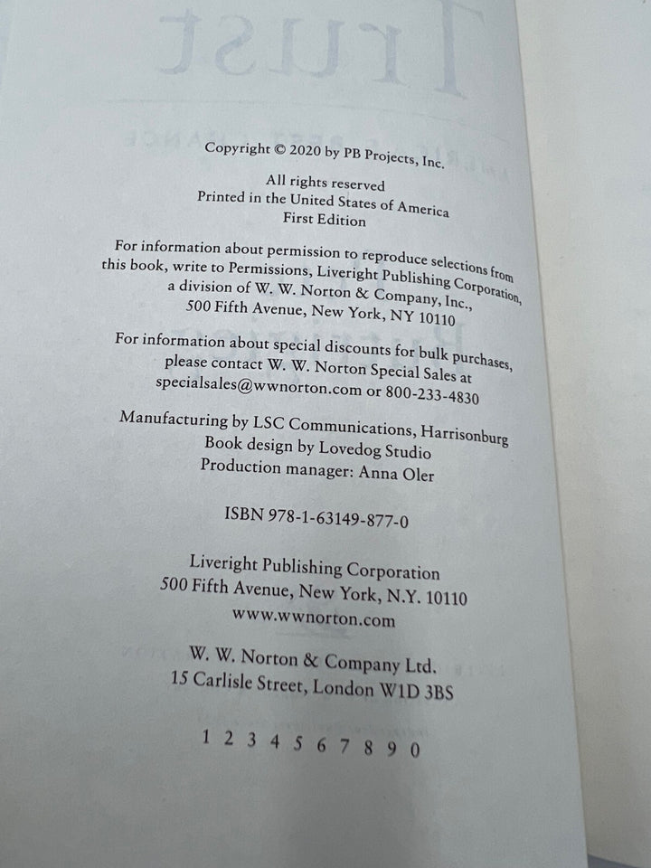 Pete Buttigieg Signed Trust: America's Best Chance Hardcover Book Coa