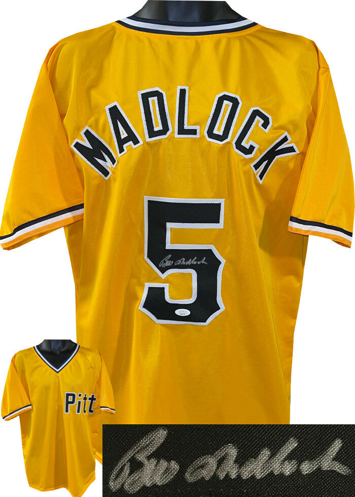 Bill Madlock signed Pittsburgh Custom Stitched Baseball Jersey XL - JSA