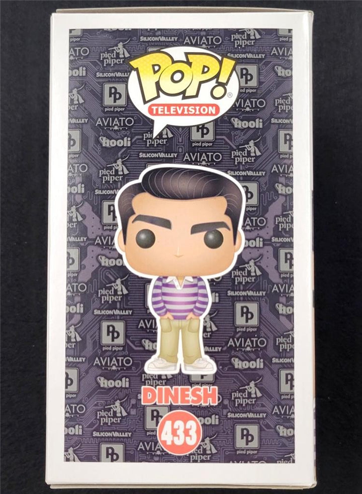 *READ* Kumail Nanjiani signed Dinesh Funko Pop! 433 Silicon Valley ~ Beckett BAS