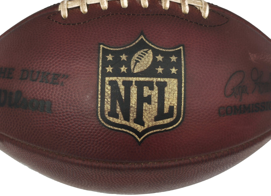 Unsigned Official NFL Leather Game Prepped Football "The Duke