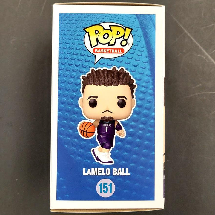LaMelo Ball autograph signed Charlotte Hornets Funko Pop! ~ Beckett BAS COA LOA