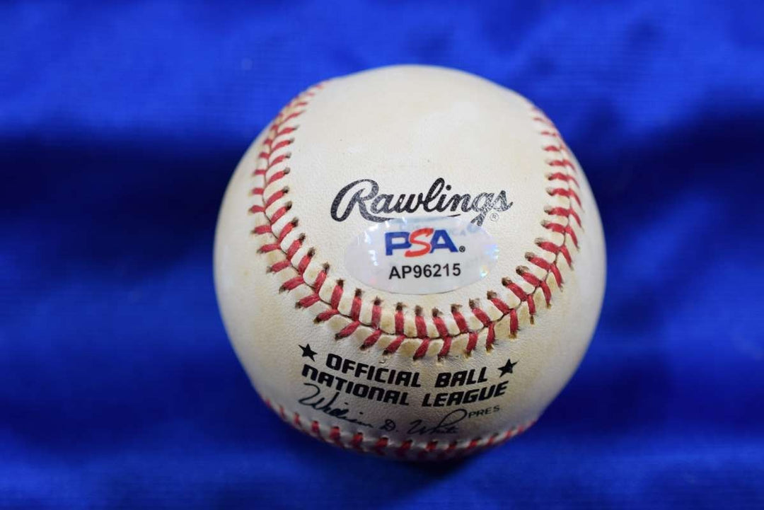 Ernie Banks PSA DNA Signed National League ONL Autographed Baseball