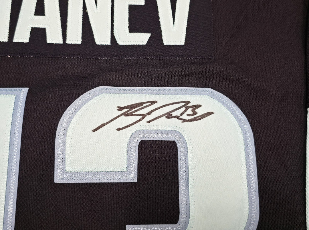Seattle Kraken Brandon Tanev Auto Blue Adidas Authentic Jersey Size 54 Fanatics