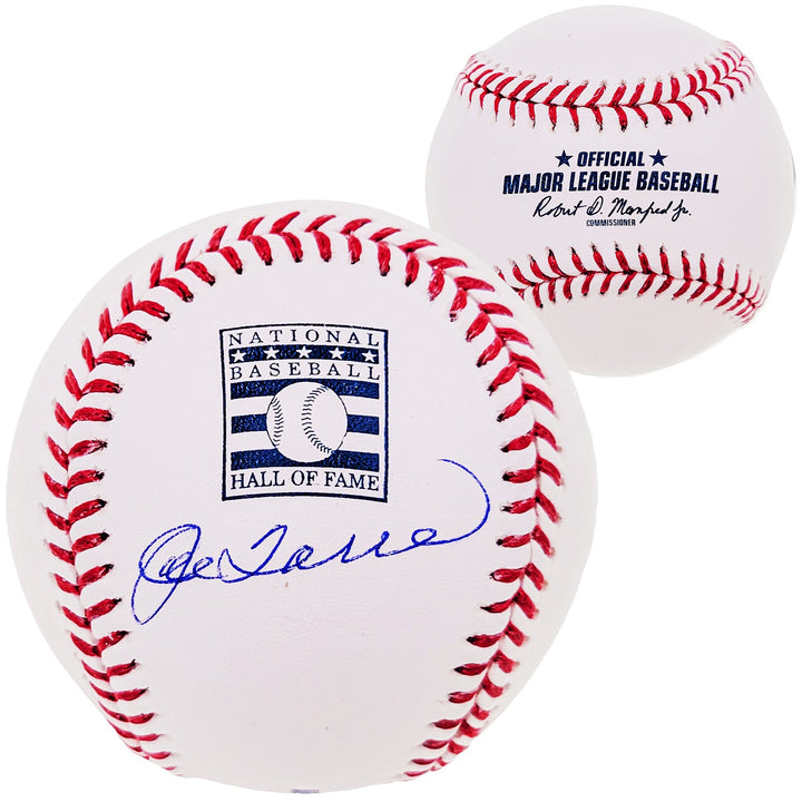 Joe Torre Signed Official HOF Logo MLB Baseball New York Yankees Beckett Witness