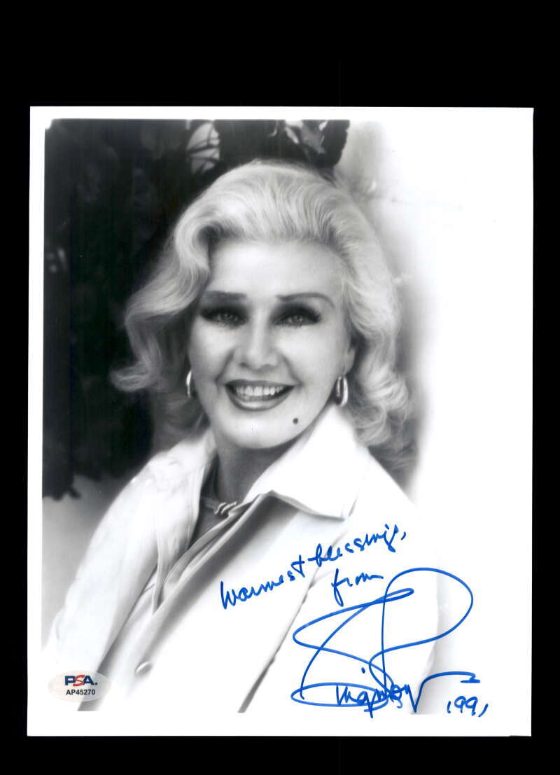 Ginger Rogers PSA DNA Signed 8x10 Photograph Autograph