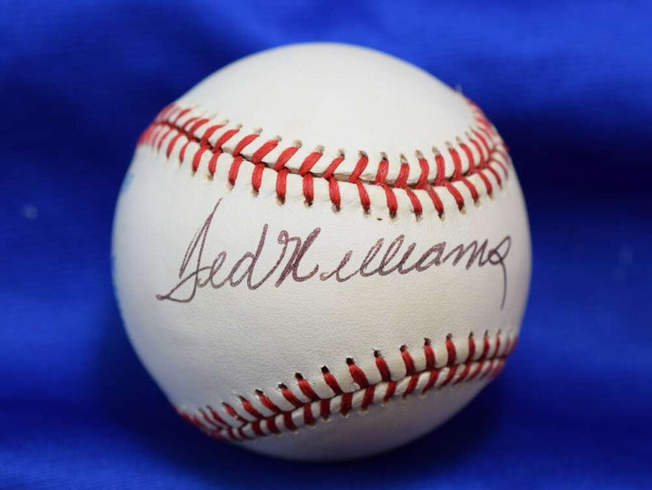 Ted Williams JSA LOA Autographed OAL American League Signed Baseball