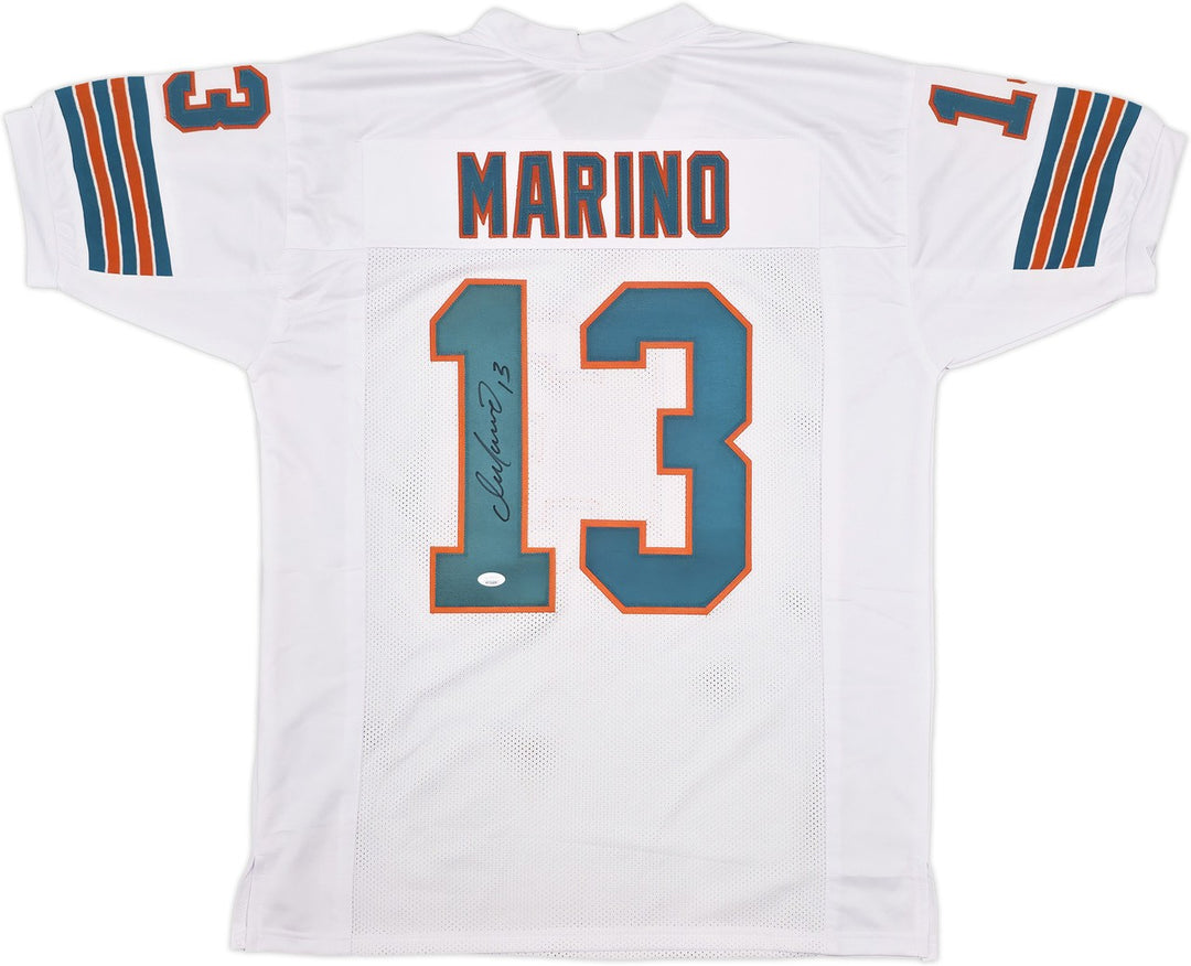 Miami Dolphins Dan Marino Autographed Signed White Jersey JSA
