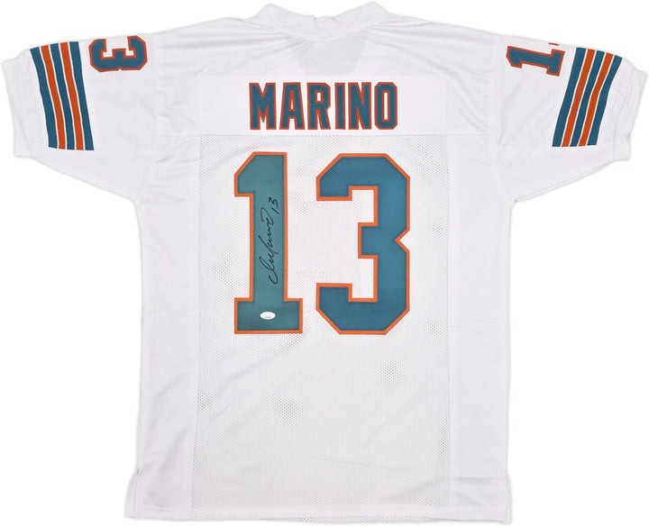 Miami Dolphins Dan Marino Autographed Signed White Jersey JSA