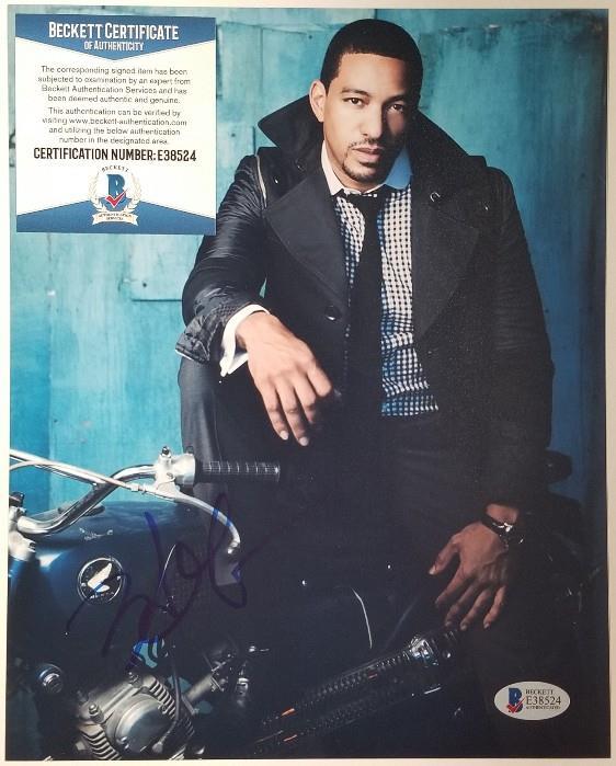 Actor LAZ ALONSO Signed 8x10 Photo Avatar Fast & Furios Auto B~ Beckett BAS COA