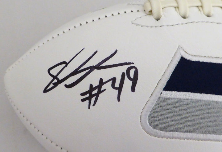 Shaquem Griffin Signed Seattle Seahawks White Logo Football MCS Holo