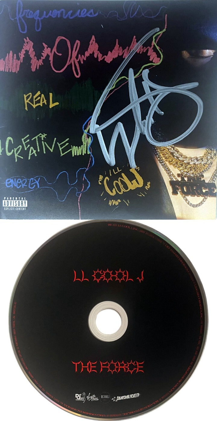 LL Cool J signed 2023-24 The Force CD Album Cover Booklet w/ CD & Case– COA
