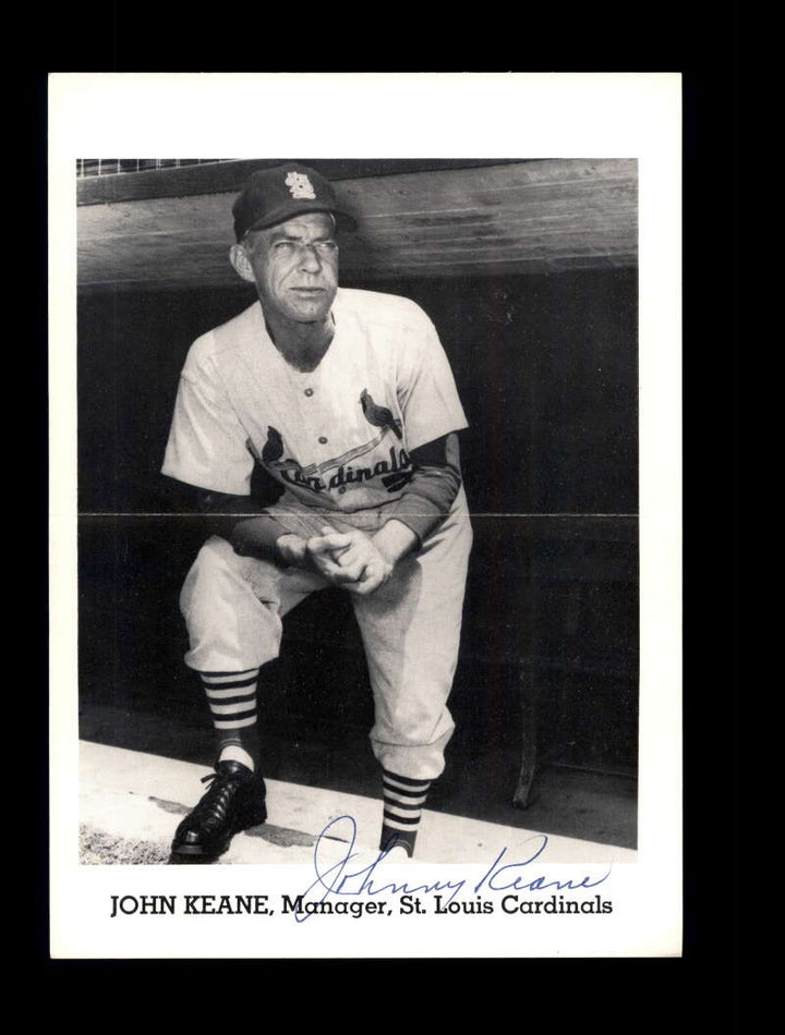 Johnny Keane PSA DNA Signed 5x7 Team Issued Photo Autograph Cardinals