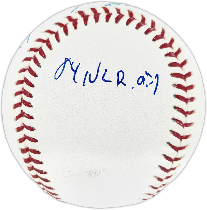 Dwight "Doc" Gooden Auto MLB Statball Baseball Mets 4 Stats Smudge Beckett Wit