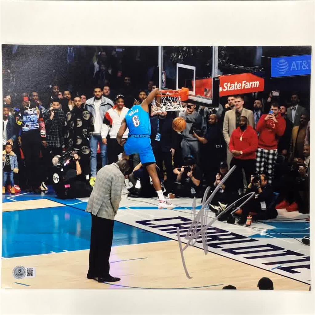 Hamidou Diallo signed 2019 Slam Dunk Champ 11x14 photo autograph ~ Beckett BAS