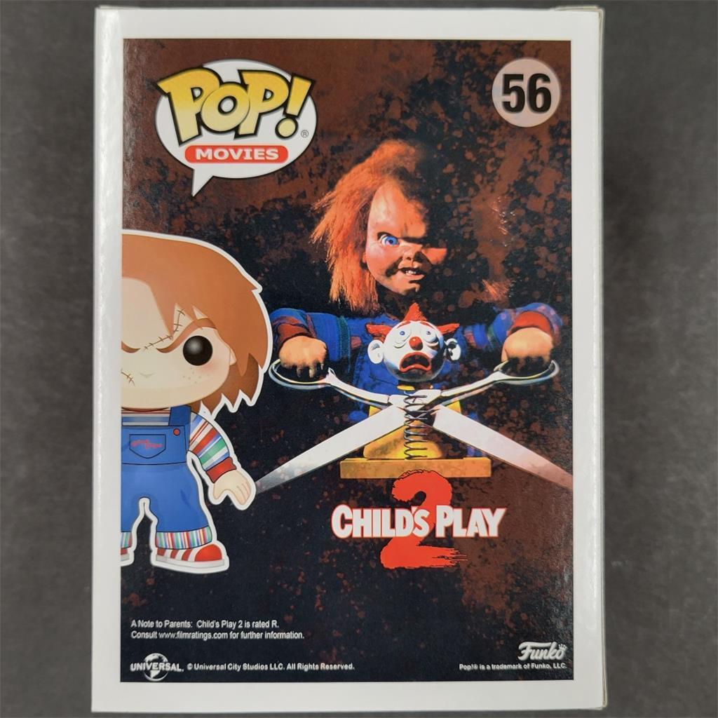 Don Mancini signed Chucky Funko Pop Child's Play 2 autograph (A) ~ BAS Holo