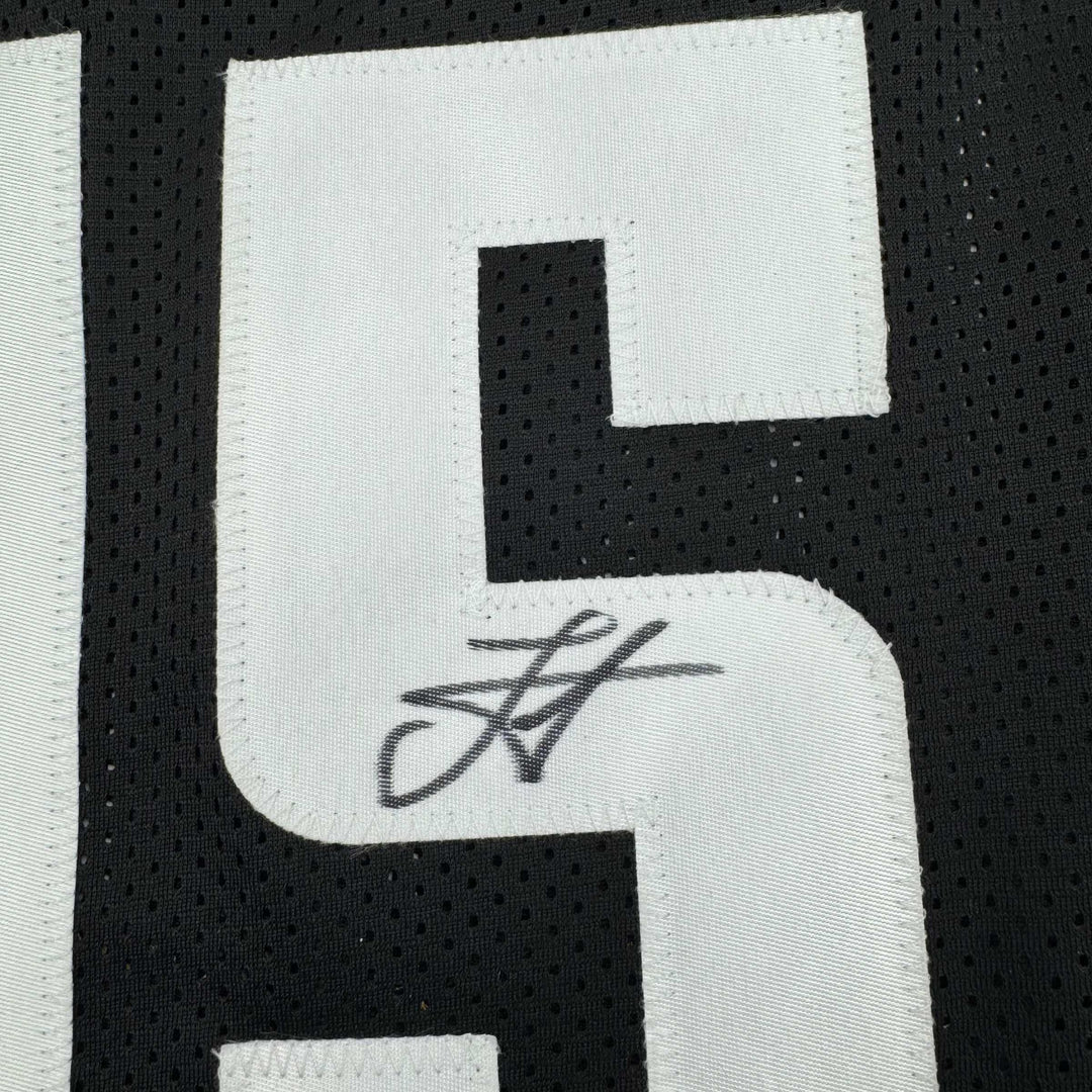 Autographed/Signed Nikola Jokic Denver Black 5280 City Edition Jersey JSA COA