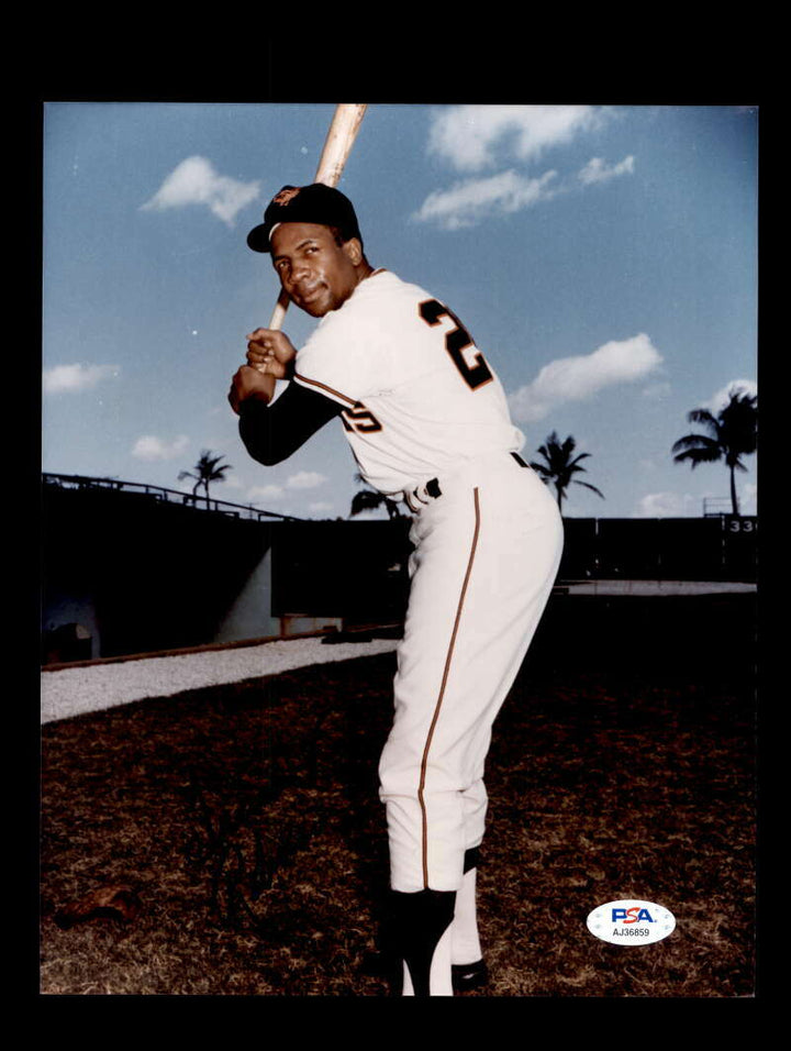 Frank Robinson PSA DNA Cert Signed 8x10 Photo Orioles Autograph
