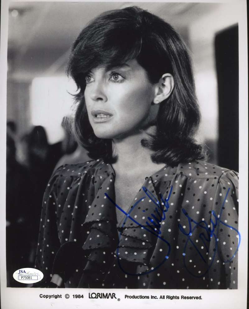 Linda Gray Sue Ellen Dallas Jsa Hand Signed 8x10 Photograph Autograph