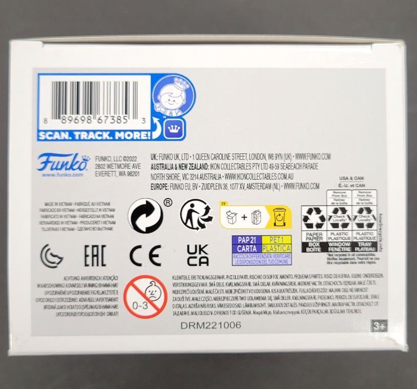 Guillermo del Toro & Tim Blake Nelson signed Pinocchio Funko Pop! autograph BAS