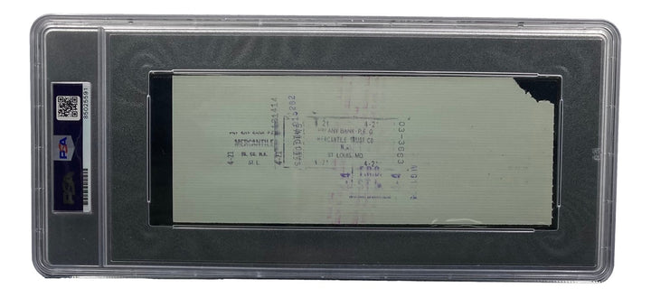 Stan Musial St. Louis Cardinals Signed  Bank Check PSA/DNA 85025591
