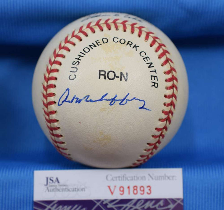 Art Mahaffey Signed Jsa Coa National League Onl Baseball Autograph Authentic