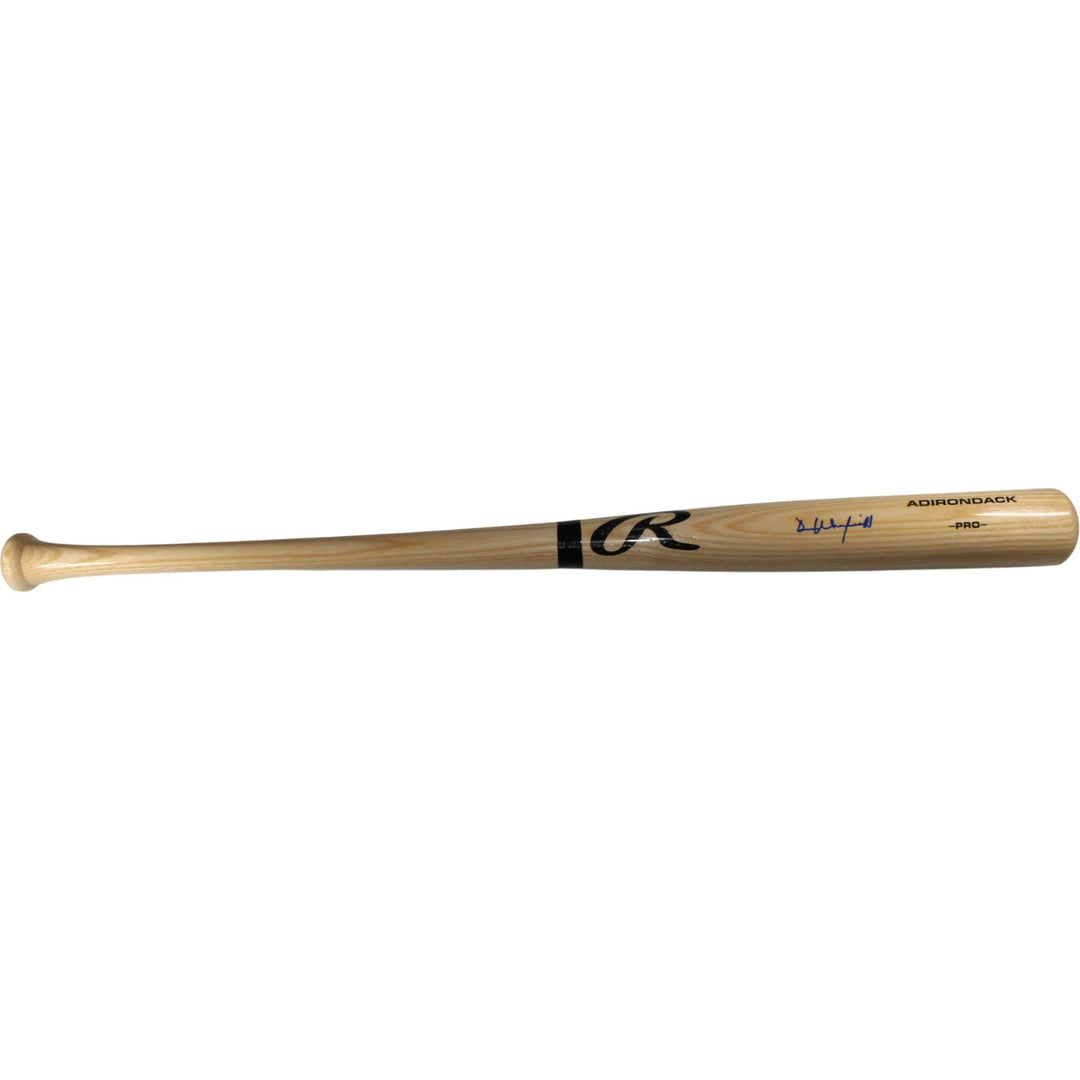 Dave Winfield Autographed New York Yankees Blonde Baseball Bat Beckett W 54083