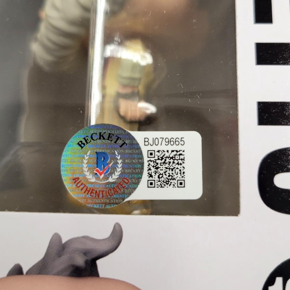 Guillermo Del Toro signed Pinocchio Geppetto Funko Pop! ~ Beckett BAS Holo