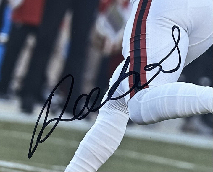 Brock Purdy Samuel McCaffrey Signed 16x20 Framed Photo 49ers Auto Fanatics COA