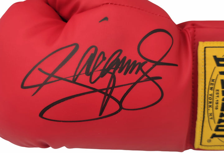 Manny Pacquiao Signed Red Everlast Vinyl Glove LH Beckett Witness