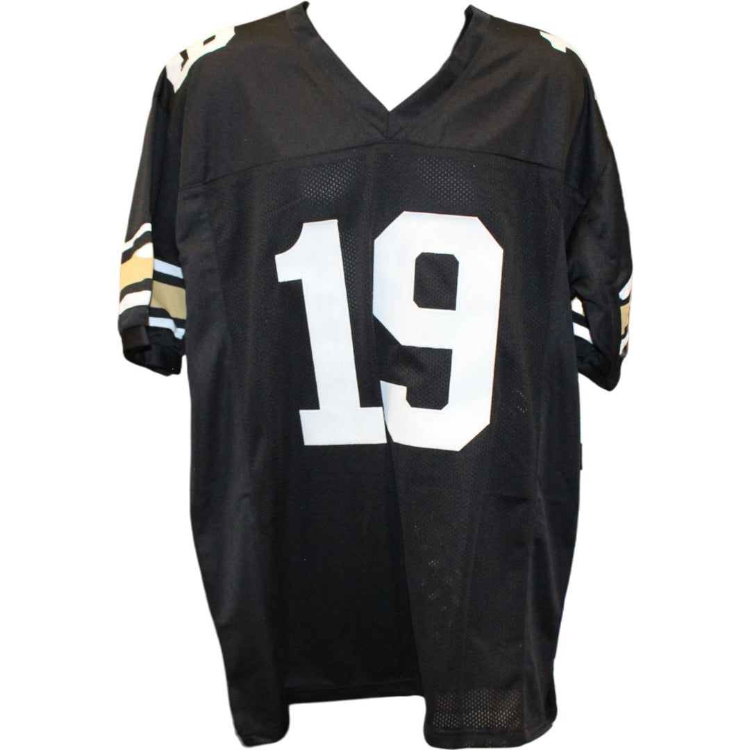 Rashaan Salaam Autographed Colege Style Size XL Black Jersey 94 Beckett 57177
