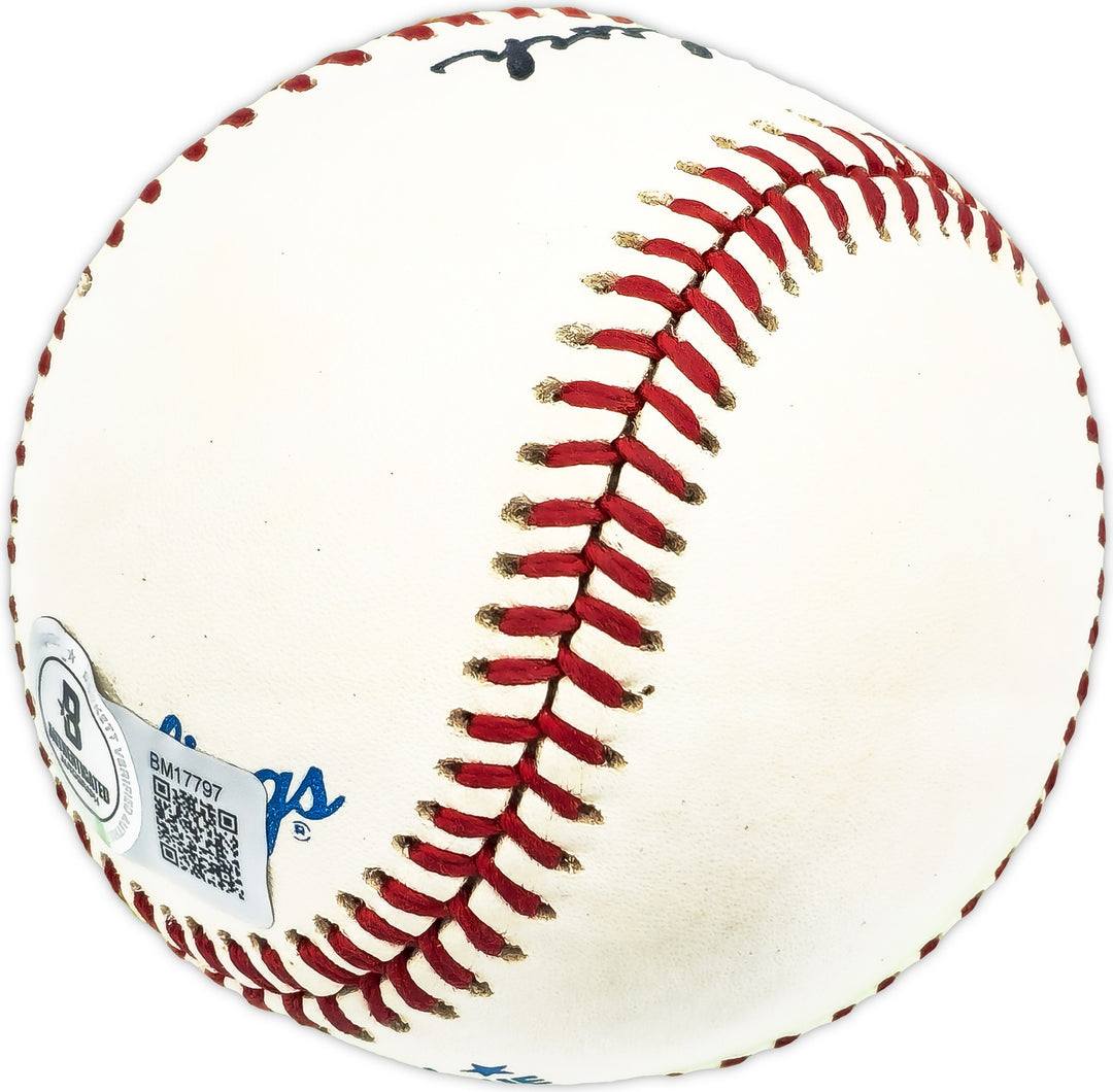 Billy Hitchcock Signed AL Baseball Detroit Tigers Beckett #BM17797