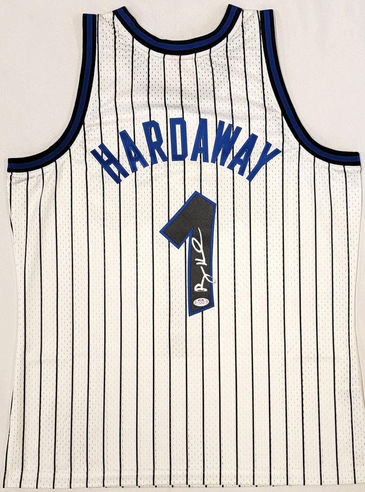 Magic Penny Hardaway Signed 1993-94 Mitchell Ness HWC White Jersey L PSA/DNA