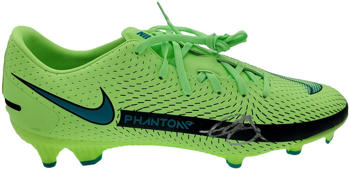 Mason Mount Signed Green Nike Phantom Cleat Shoe Chelsea F.C. Size 10 Beckett