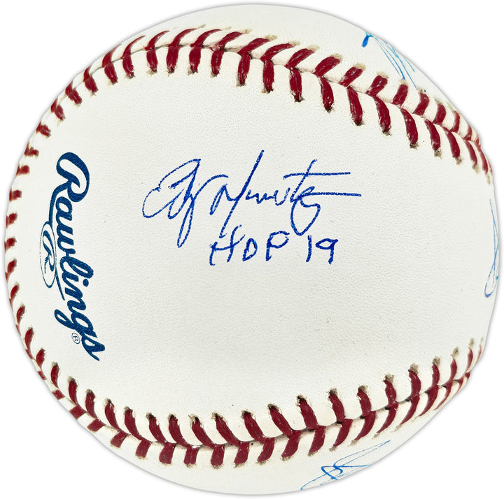 Mariners HOFrs Auto MLB Baseball 4 Sigs Ken Griffey Jr. & Dave Niehaus Beckett