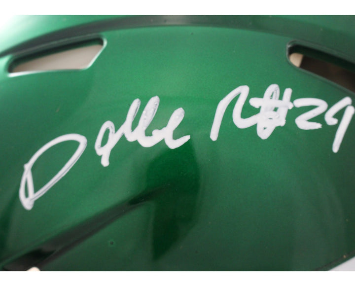 Darrelle Revis Autographed New York Jets Authentic Helmet Beckett 56477