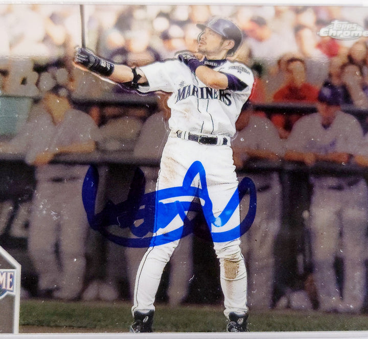 Ichiro Suzuki Signed 2020 Topps Chrome Update RC U-64 2001 All Star Game Beckett