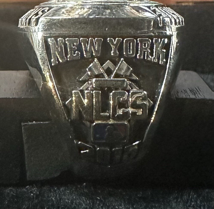 2015 Mets NLCS Champions Jostens Silver Elite Employee Team Issued Ring Morales