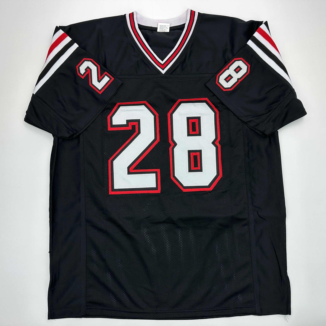 Facsimile Autographed Marshall Faulk San Diego State Reprint Jersey Men's XL