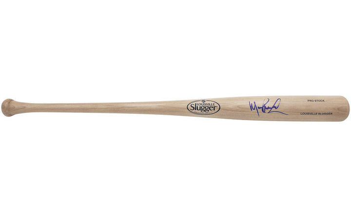 Manny Ramirez Signed Blonde L Slugger Pro Stock Baseball Bat Red Sox Beckett Wit