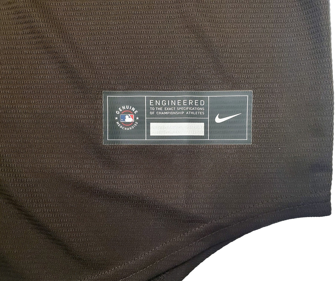 San Diego Padres Fernando Tatis Jr. Signed Nike Brown Jersey Size M Beckett