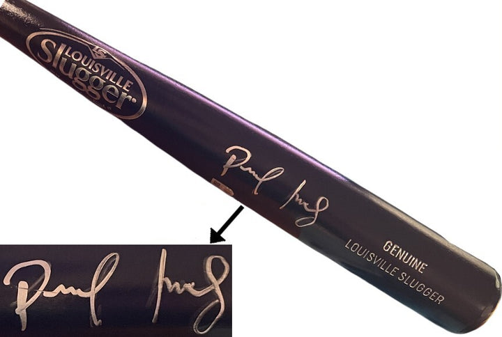 Paul Goldschmidt signed Cardinals Louisville Slugger Black 34” Pro Model Bat-MLB
