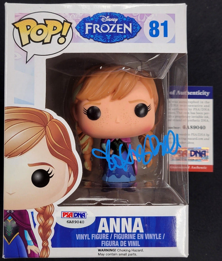 *READ* KRISTEN BELL Signed FROZEN "ANNA" Funko POP Vinyl Figure ~ PSA/DNA COA