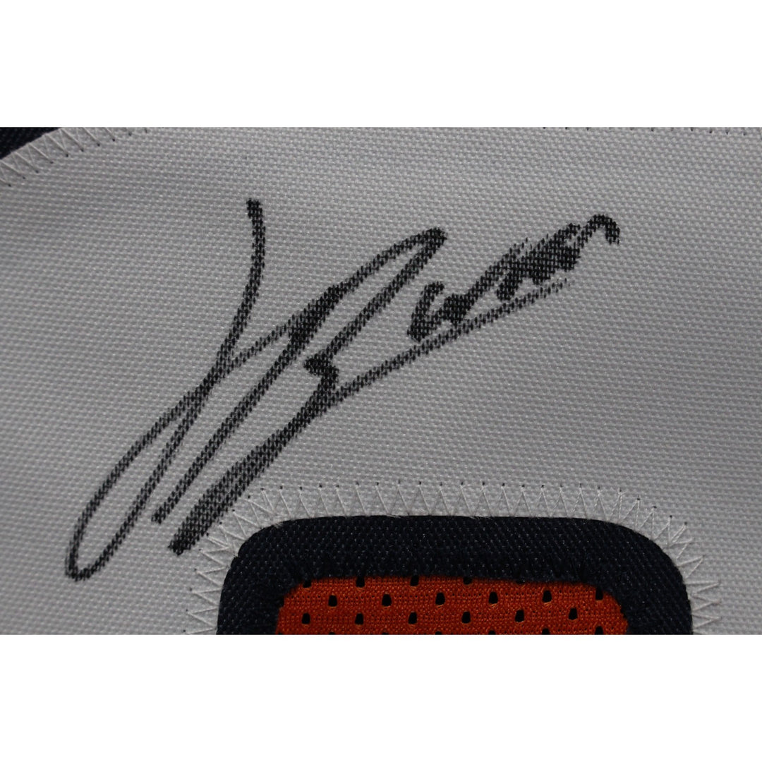 Jahdae Barron Autographed Pro Style Size XL Orange Jersey Beckett Witness 54010
