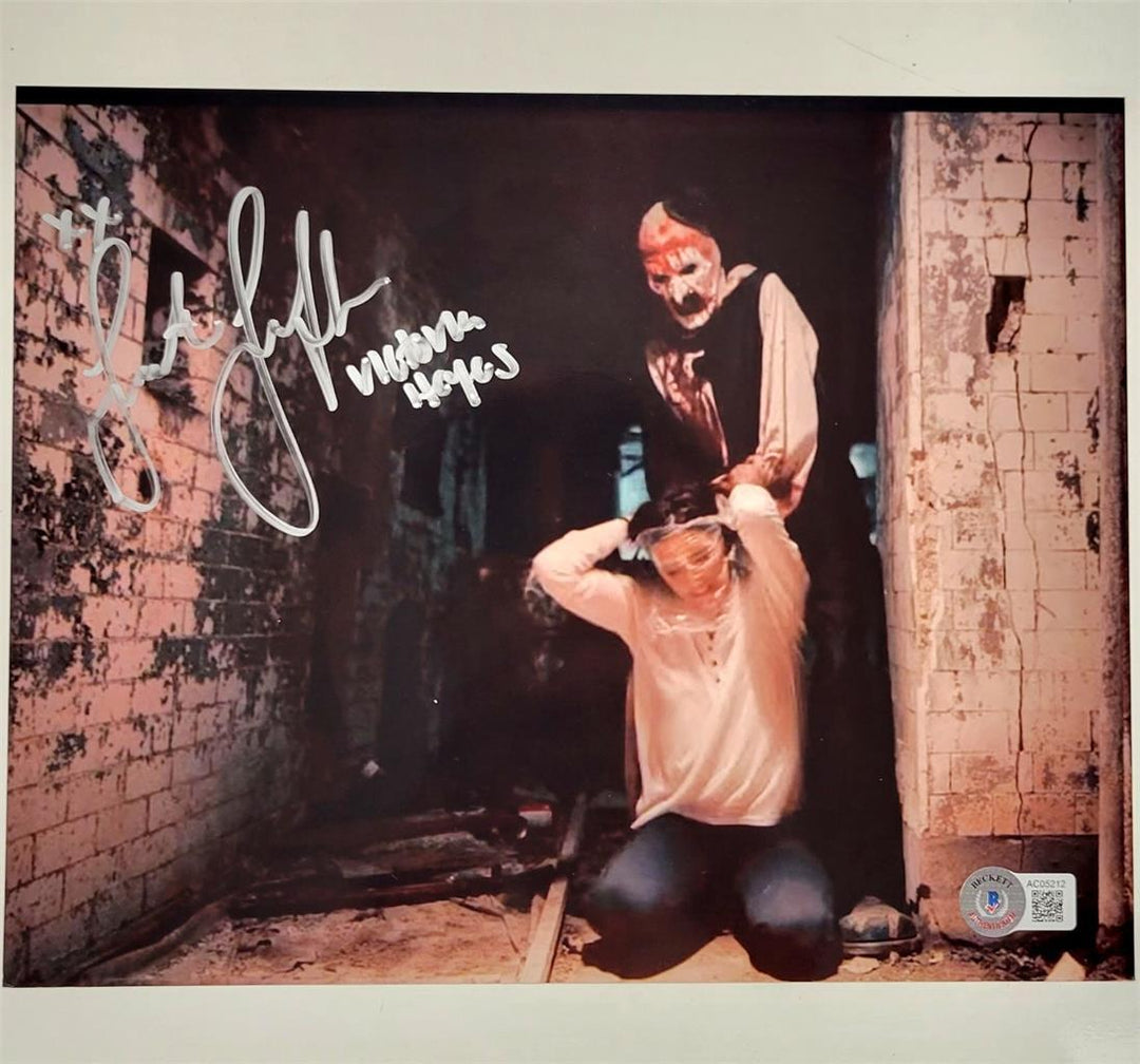 Samantha Scaffidi signed Terrifier 2 Victoria Heyes 8x10 photo #4 autograph BAS