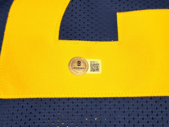Los Angeles Rams Kyren Williams Signed Blue Jersey Beckett