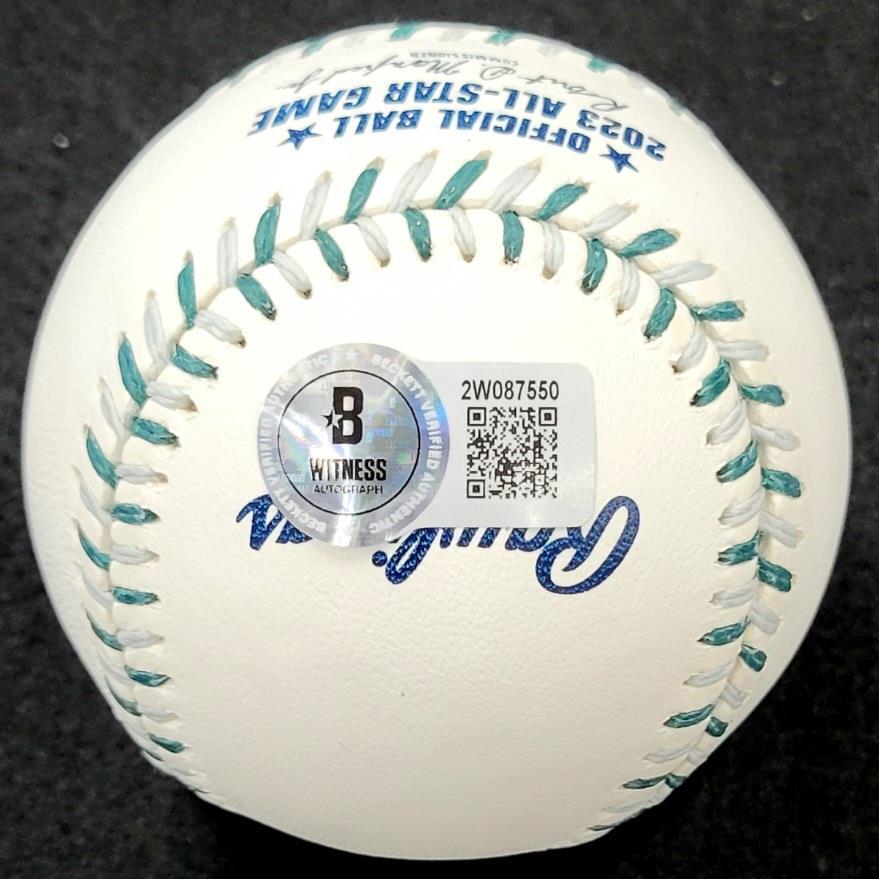 Michael Lorenzen signed "1st ASG" 2023 All-Star Baseball autograph ~ BAS Beckett