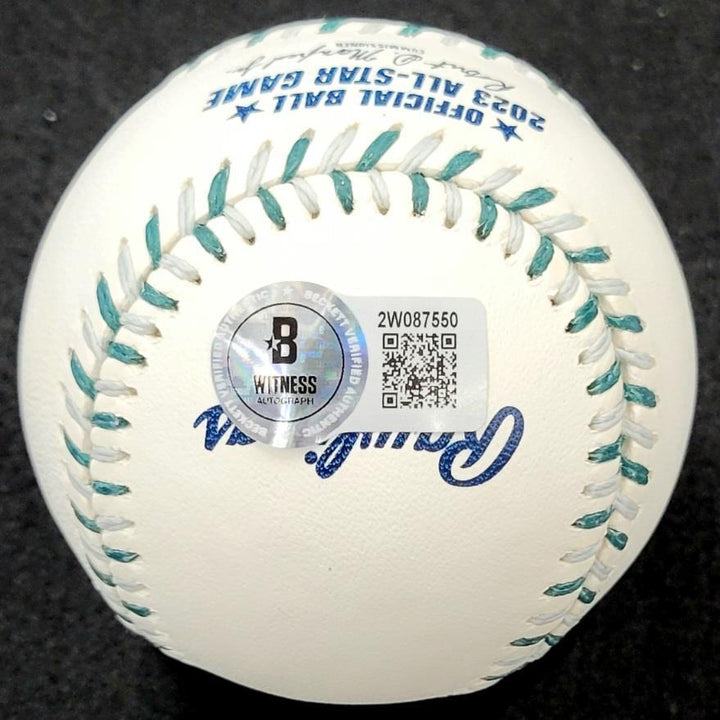 Michael Lorenzen signed "1st ASG" 2023 All-Star Baseball autograph ~ BAS Beckett