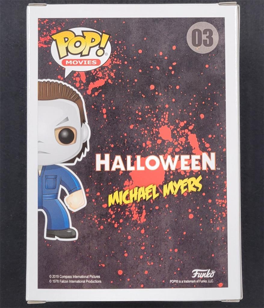 Nick Castle signed Michael Myers Halloween Funko Pop autograph Beckett BAS