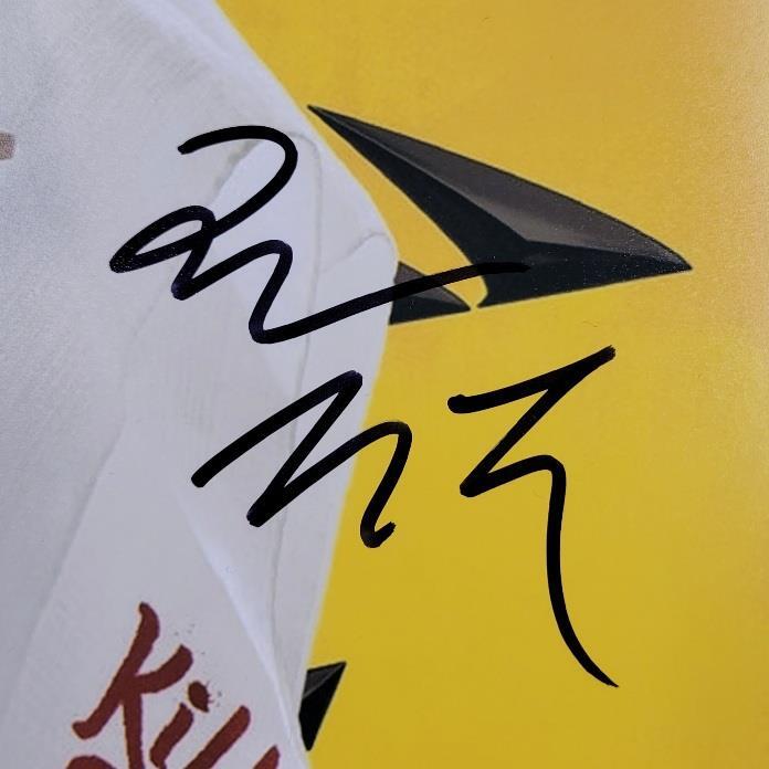 Quentin Tarantino signed Kill Bill 12x18 Movie Poster photo B ~ Beckett BAS Holo