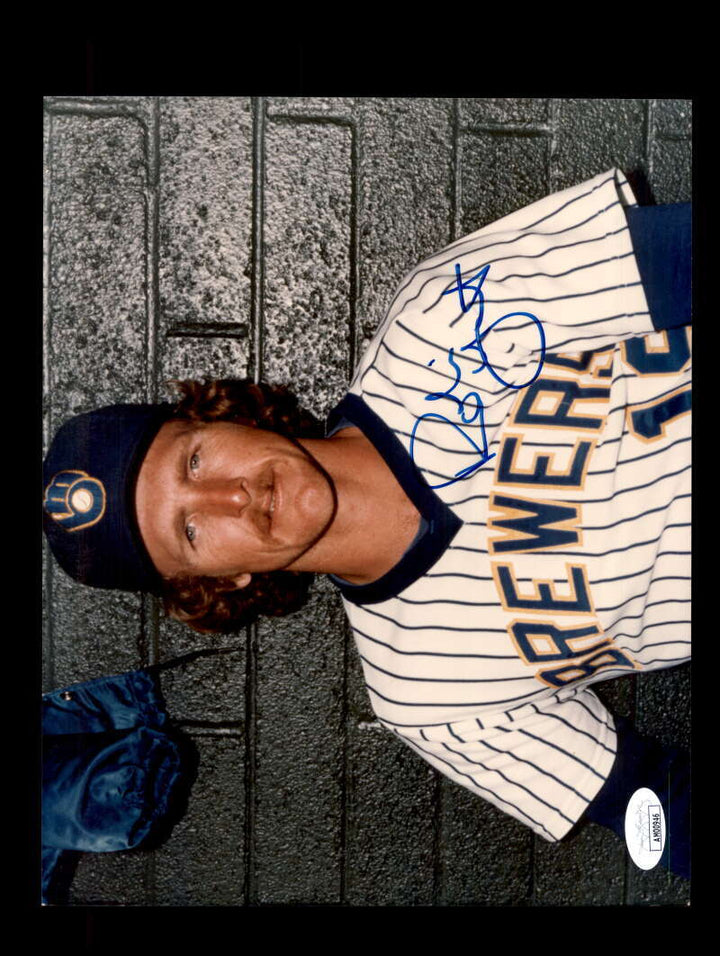 Robin Yount JSA Coa Signed  8x10 Photograph Autograph Brewers